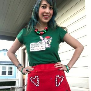 ❤️ Happy Bunny Tee 💚